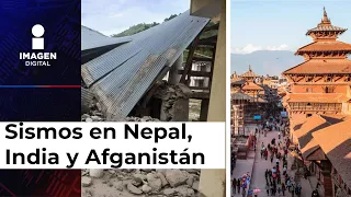 Cinco sismos consecutivos sacuden a Nepal, India y Afganistán