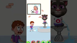 watch the end😂 | my talking tom #mytalkingtom2 #challenge #funny #cute