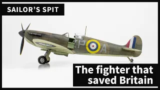 "Sailor" Malan's Spitfire - Eduard 1/48 Spitfire Mk I | The fighter that saved Britain |