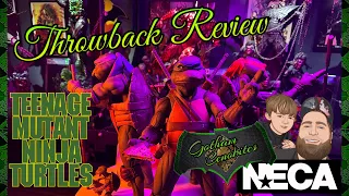 NECA 1/4 Scale Turtles from 1990 movie | "Throwback Review"