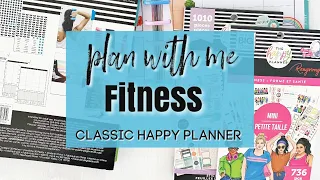 Plan With Me | Fitness Classic Happy Planner | OG Planner Layout