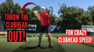 Throw the Clubhead OUT for Crazy Clubhead Speed!