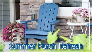 Summer Front Porch Refresh || Yefu Adirondack Chair