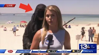 Top 12 Scary Videos Caught on Live TV - Mysterious Stories