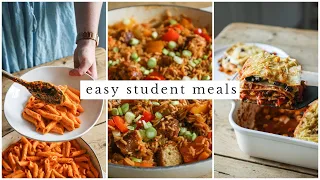 Simple Vegan Student Meals | Budget & Beginner Friendly