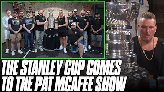 The Stanley Cup Stops By The Pat McAfee Show, Hears HILARIOUS Celebration Stories