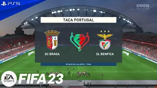 FIFA 23 - SC Braga VS SL Benfica  - Quartos de final da Taça de Portugal 22/23