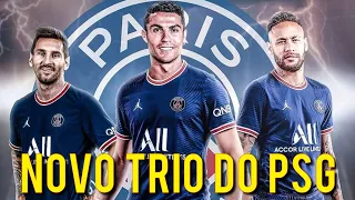 DONO DO PSG CONFIRMA TRIO: CRISTIANO RONALDO; MESSI E NEYMAR "OFICIAL"