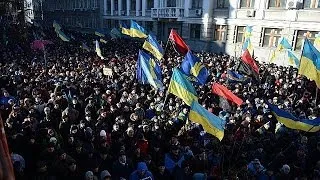 Украина: демонстранты готовы протестовать до победы