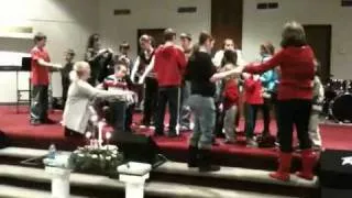 Children Singing "We All Pull Together"