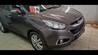 Hyundai IX35 - установили охранный комплекс с автозапуском StarLine S96 GSM.