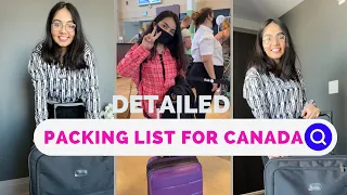 Things to Pack for Canada | Detailed  Packing List for Canada | Canada Visa Packing