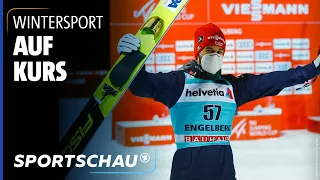 Skispringen: Markus Eisenbichler fliegt in Engelberg auf Platz zwei | Sportschau