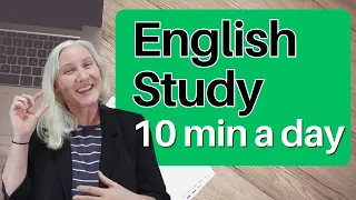 How to get fluent English in 10 min a day