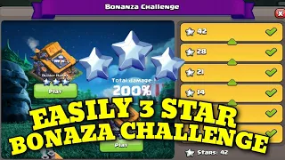 EASILY 3-STAR EVERY BUILDER HALL BASE | NEW BONANZA CHALLENGE in Clash of Clans | #coc #mgg