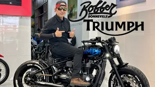 Triumph Bobber 2022 siêu lướt ODO 477KM (lên đồ chơi gần 200tr )