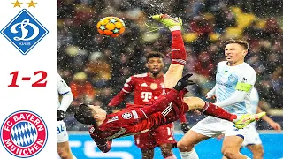 Dynamo Kiev vs Bayern 2-1 extended Highlights & All Goals 2021 || Robert Lewandowski today goal