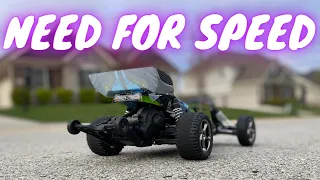 Traxxas Bandit VXL Speed Runs & Passes || Will it go 70 MPH?