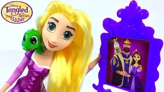 DISNEY O POVESTE INCALCITA -TURNUL LUI RAPUNZEL CU TOBOGAN SI LEAGAN & POVESTE CU CENUSAREASA