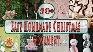 DIY Christmas homemade ! 49+ Easy Homemade Christmas Ornaments