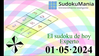 El sudoku de hoy 01/05/2024