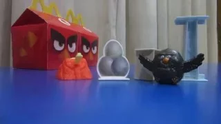 The Angry Birds Movie Toys - McDonald's Malaysia Happy Meal Bomb Bird Character Launcher