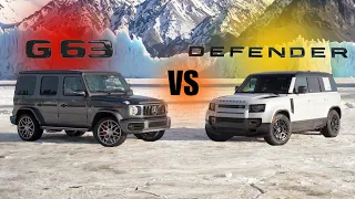 The Ultimate Luxury Off-road Showdown G63 vs Defender V8