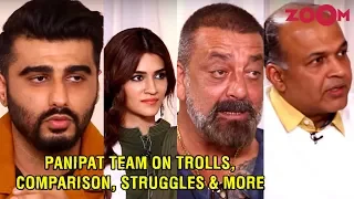 Arjun, Kriti, Sanjay & Ashutosh on Panipat, Bajirao Mastani comparison, trolls, struggles & more