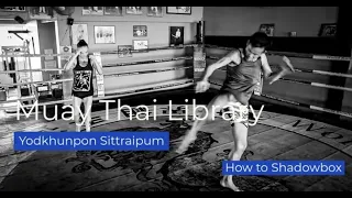 The Art of Shadowboxing by Muay Thai Legend Yodkhupon Sittraipum (65 mins, trailer)