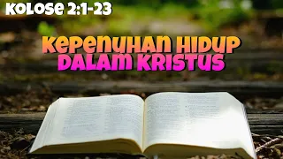 KEPENUHAN HIDUP DALAM KRISTUS