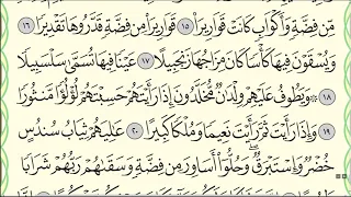 Коран. Сура "аль-Инсан" № 76. Аяты 17-25. #коран #инсан #таджвид