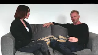 Exclusive interview backstage with Sting talking about his fitness & the Body by Lara Method