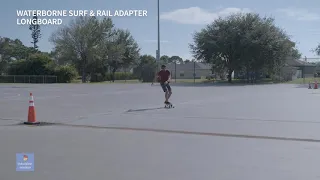 Waterborne Surfskate Adapter LONGBOARD RIDING DEMO EXAMPLE