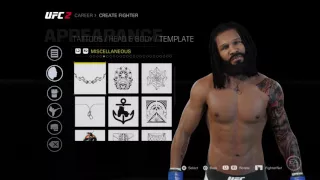 EA SPORTS™ UFC® 2 Creating My Fighter
