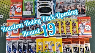 Random Football Card Hobby Pack Opening Round 19