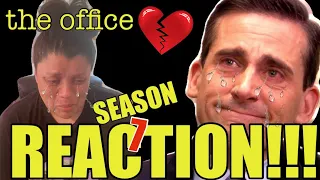 FIRST TIME WATCHING | THE OFFICE Season 7 Episode 22 & Episode 23 "Goodbye, Michael" |REACTION 😭💔