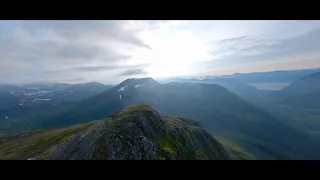 Mountain Surfing in Vistdal Norway - iFlight Chimera 7 FPV