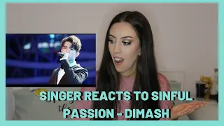 Singer Reacts to/analyses Dimash Kudaibergen - Sinful Passion | Lana Humble