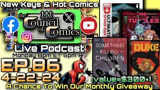 NEW KEYS & HOT COMICS of the Week! LIVE Podcast ep.86 #comicbooks #comics