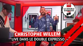 Christophe Willem interprète "J'tomberai pas" dans Le Double Expresso RTL2 (17/02/23)