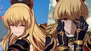 GBVS: Vira Intro, Victory Screen & Katalina Simping | ENG & JP