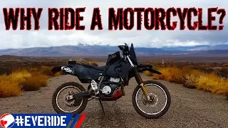 WHY RIDE A MOTORCYCLE? #everide