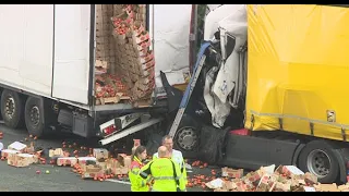 Tödlicher LKW-Unfall A3 Hamminkeln