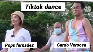 Pops Fernandez and Gardo Versosa tiktok dance