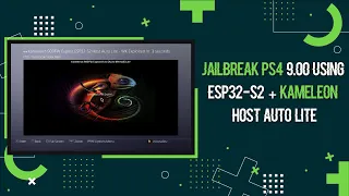 Jailbreak PS4 9.00 Using ESP32-S2 + Kameleon Host Auto Lite