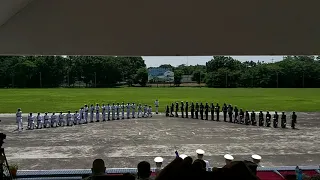 PMMA Silent Drill performs the breathtaking "Inverted V" Formation