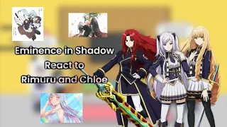 Eminence in Shadow react to Rimuru and Chloe |Gacha reaction| ship: Rimuru x Chloe