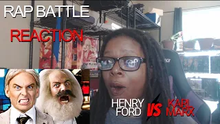 First Time Hearing Epic Rap Battles - Henry Ford vs Karl Marx | Reaction