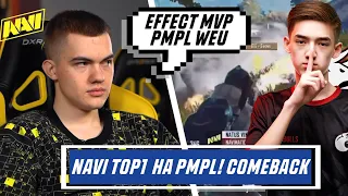 NAVI TOP 1 НА PMPL! КАМБЕК НАВИ НА PMPL EUROPE! EFFECT MVP PMPL! САМАЯ ИНТЕРЕСНАЯ КОНЦОВКА НА PMPL