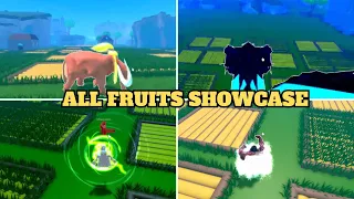 Every DEVIL FRUIT SHOWCASE  in Z Piece